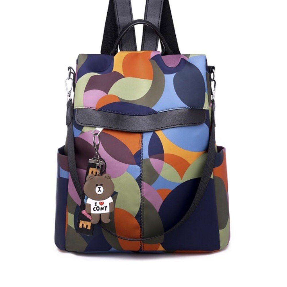 Multicolored Backpack 🎒 - Picture 2 of 7